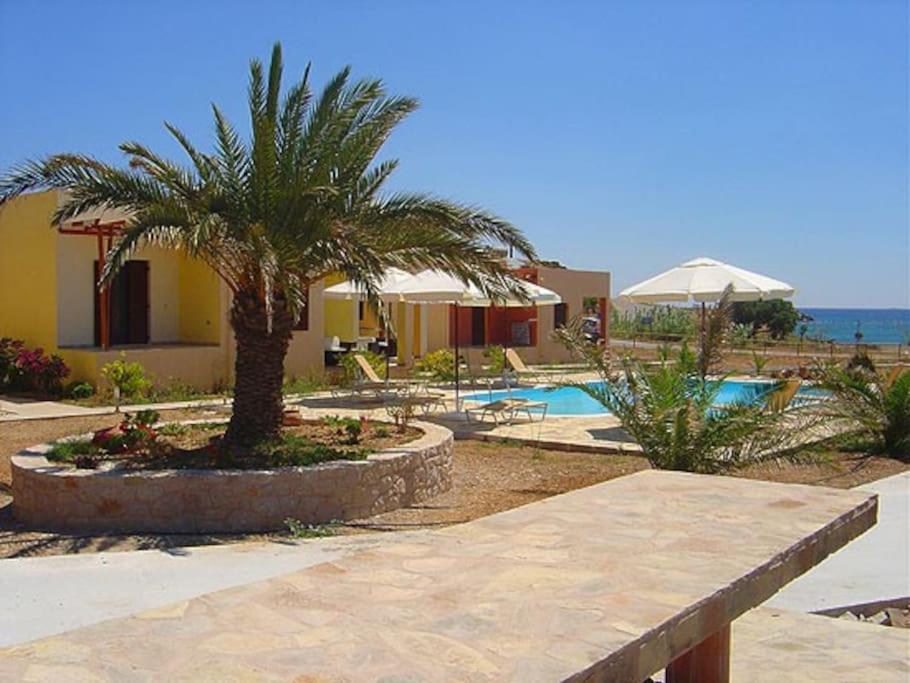 דירות Anevato Studio At Beautiful Beach Kouremenos מראה חיצוני תמונה