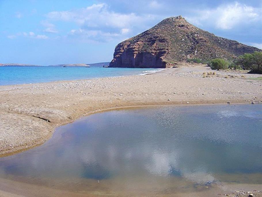 דירות Anevato Studio At Beautiful Beach Kouremenos מראה חיצוני תמונה